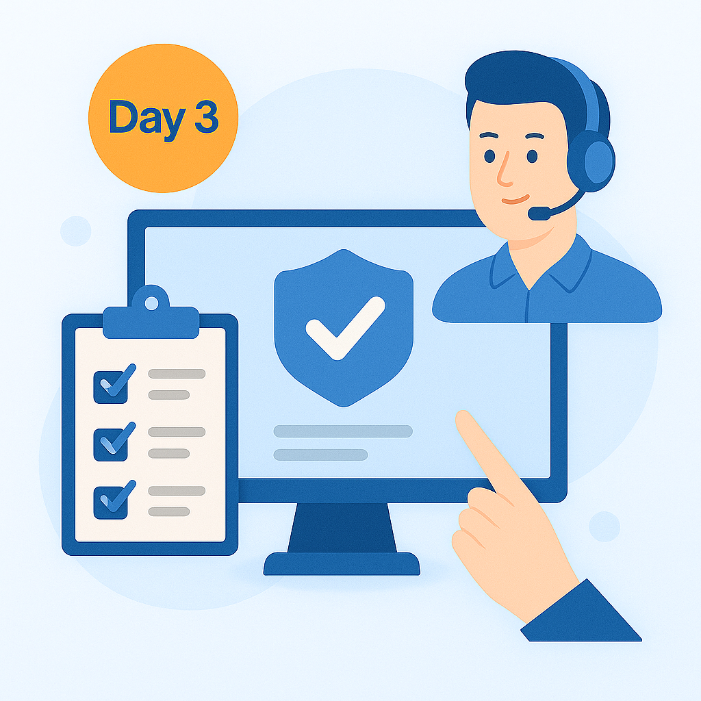 Day 3: QA and Admin Training